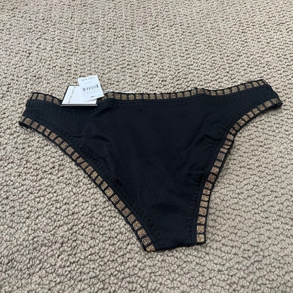 NEW Platinum inspired by Solange Ferrarini Stitched Ribbed Bikini Bottom CROCHET - Picture 4 of 9